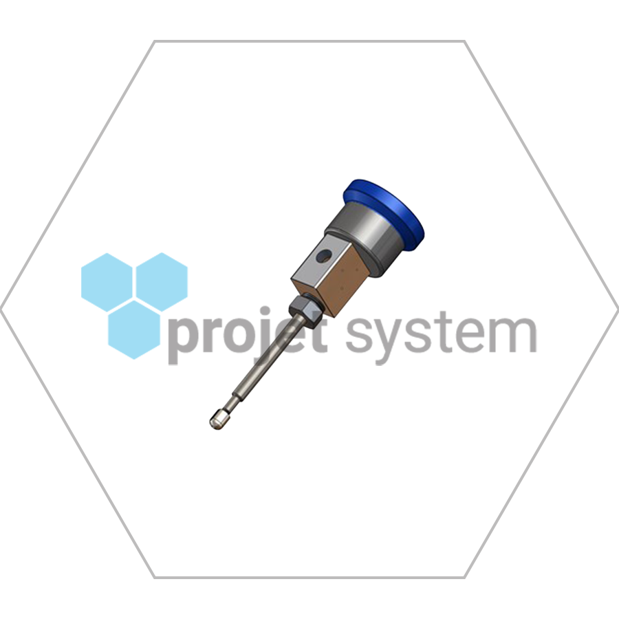 Pneumatic nozzle valve, N/C