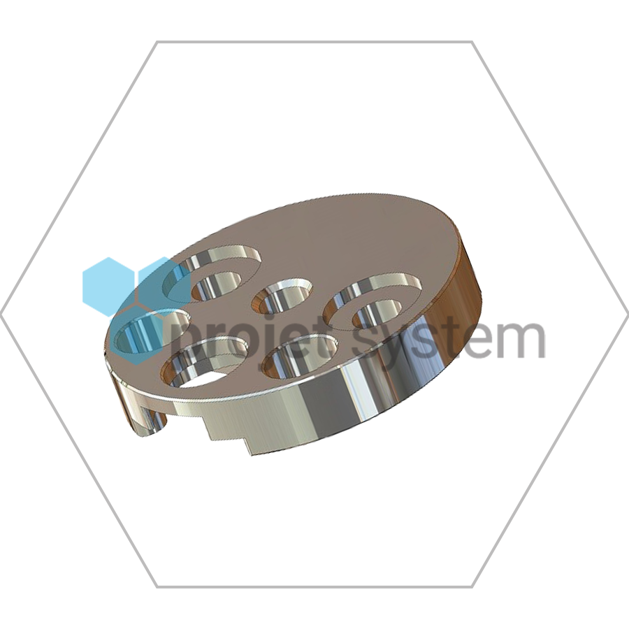 3100002 Aufnahme Poppet Einlass 1 "Ship"
