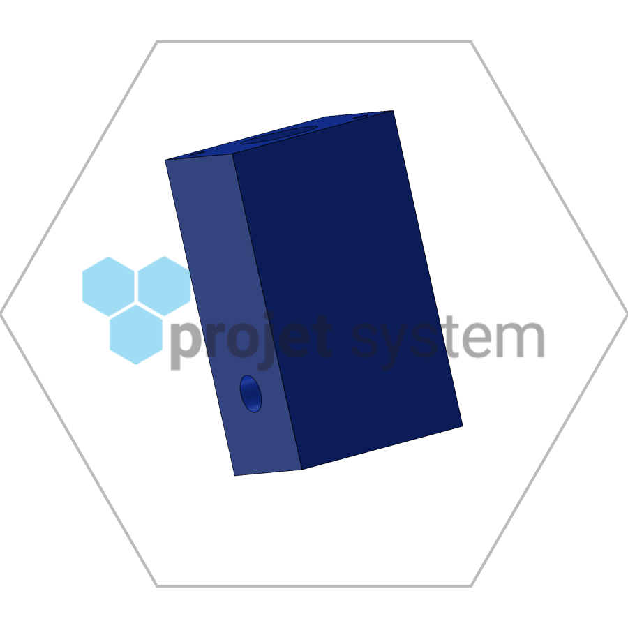 3100043A Hydraulic Block for Handvalve