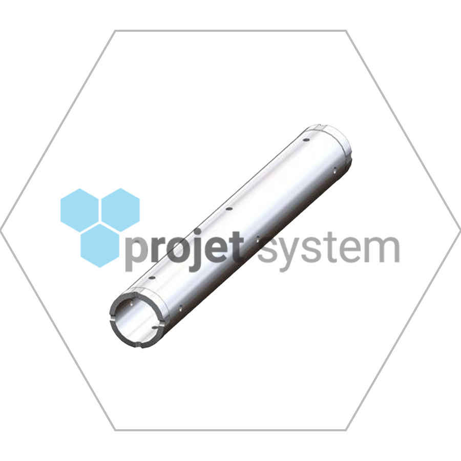 3180020A HD-Zylinderbüchse 1,12 x 8,63 UNF (220 mm) Stahl