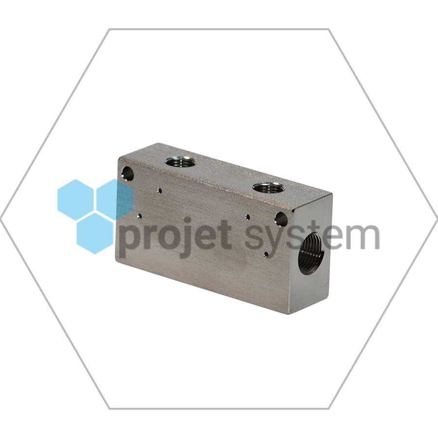 High-pressure distributor 2x3/8"x2x1/4"