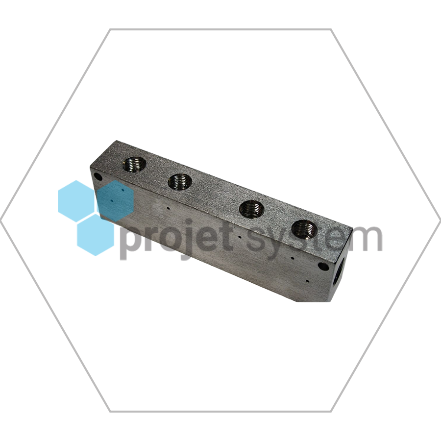 High-pressure distributor 2x3/8"x4x1/4"